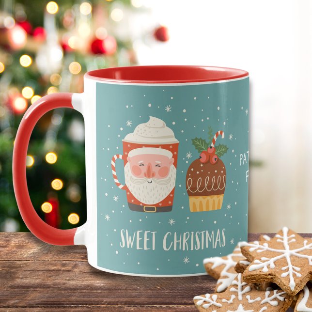 Weihnachten Niedlich Weihnachten Moderne Personali Tasse (Von Creator hochgeladen)