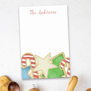Weihnachten Niedliche Whimsical Holiday Cookies Sp Post-it Klebezettel