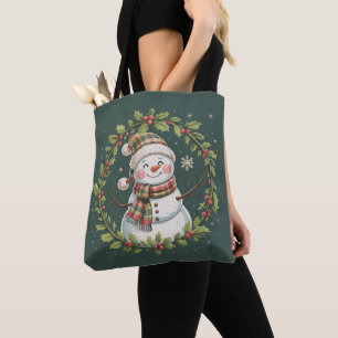 Weihnachten Niedlicher Schneemann Wintersaison Url