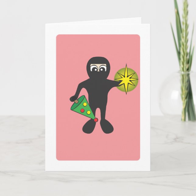 Weihnachten Ninja (Vorderseite)
