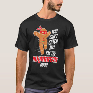 Weihnachten Ninjabread Man Funny Gingerbrot Design T-Shirt