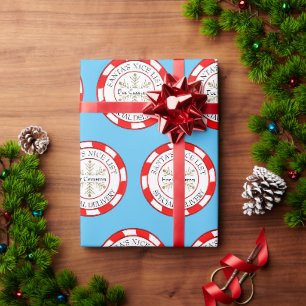Weihnachten - Nizza Liste Individuelle Name Weihna Geschenkpapier