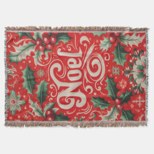 Weihnachten Noel Rot & Grün Decke