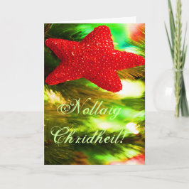 Weihnachten Nollaig Chridheil Red Star III Holiday