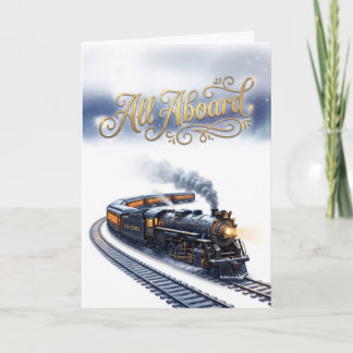 Weihnachten Nordpol Polar Express Alle Abroad Xmas Karte