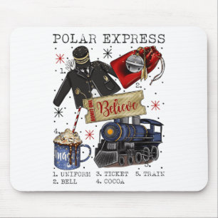 Weihnachten Nordpol Polar Express Alle Abroad Xmas Mousepad