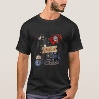 Weihnachten Nordpol Polar Express Alles im Ausland T-Shirt