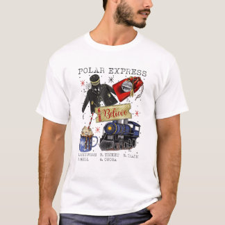 Weihnachten Nordpol Polar Express Alles im Ausland T-Shirt