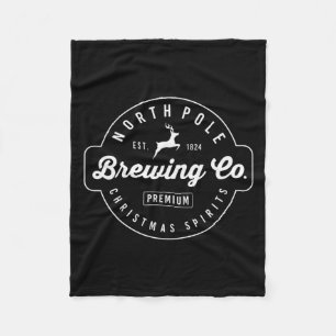 Weihnachten North Le Brauerei Bier Urlaubszeit Fleecedecke
