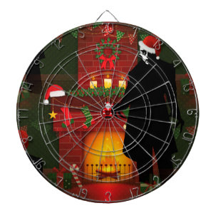 Weihnachten nosferatu dartscheibe