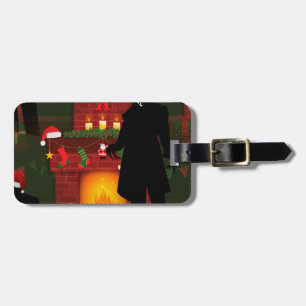 Weihnachten nosferatu gepäckanhänger