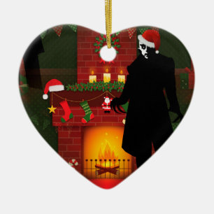 Weihnachten nosferatu keramikornament