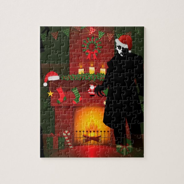 Weihnachten nosferatu puzzle (Vertikal)