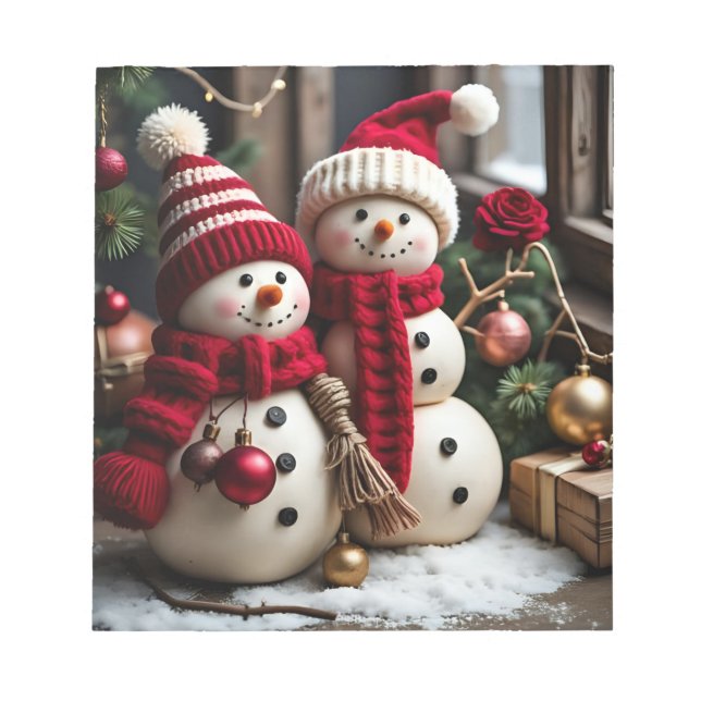 Weihnachten - Notepad Notizblock (Vorderseite)