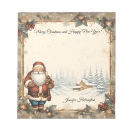 Weihnachten Notizblock