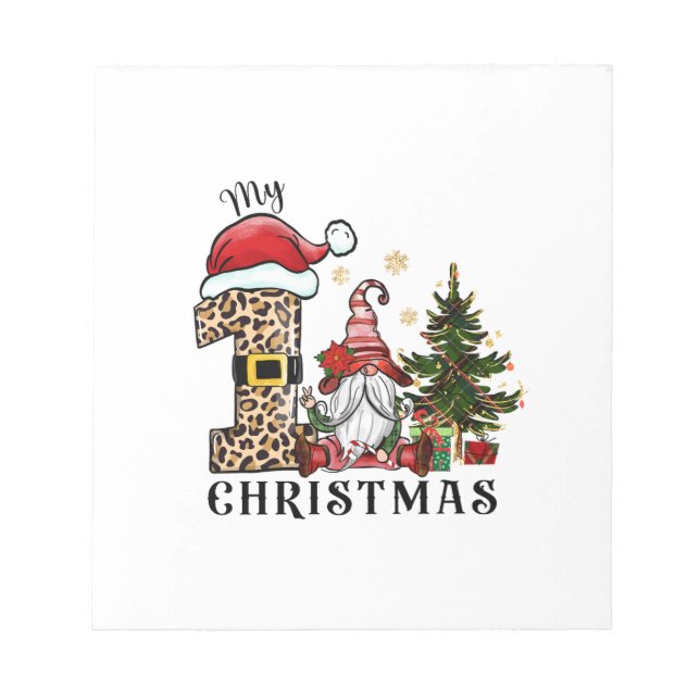 Weihnachten Notizblock (Vorderseite)