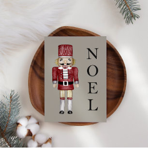 Weihnachten Nutcracker Pine Weihnachtskarte