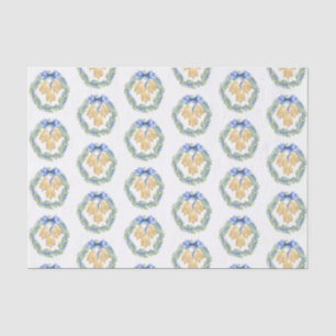 Weihnachten oder Hochzeiten in Aquarellen und Böge Seidenpapier