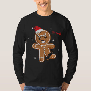 Weihnachten Oh schläfst Lebkuchen T-Shirt