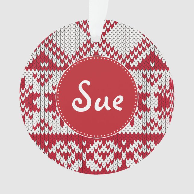 Weihnachten Ornament (Vorderseite)