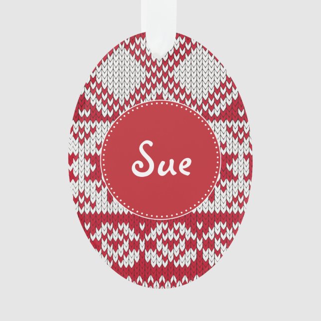 Weihnachten Ornament (Vorderseite)