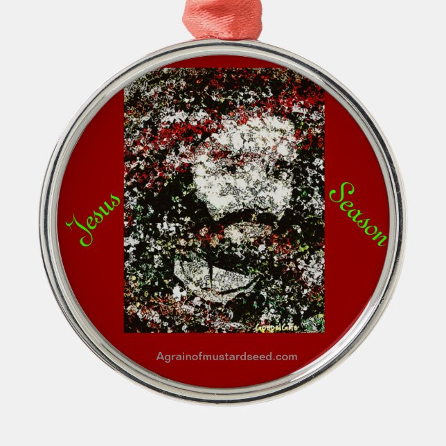 Weihnachten Ornament Aus Metall (Vorne)