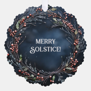 Weihnachten Ornament Karte