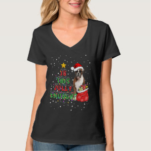 Weihnachten Pajama Boxer ist dieser Jolly genug Hu T-Shirt