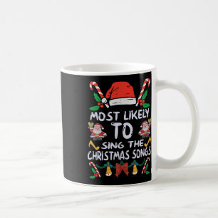 Weihnachten Pajama wird am ehesten Christus singen Kaffeetasse
