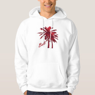 Weihnachten Palmen in den Bali-Batik-1 Hoodie