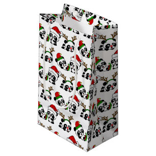 Weihnachten Pandas Kleine Geschenktüte