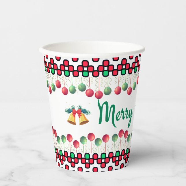 Weihnachten  pappbecher (Vorderseite)