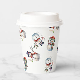 Weihnachten Pappbecher