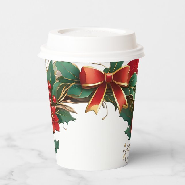 Weihnachten Pappbecher (Links)