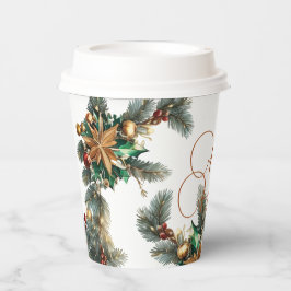 Weihnachten Pappbecher