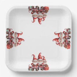 Weihnachten Pappteller