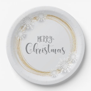 Weihnachten Pappteller