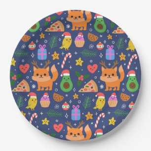 Weihnachten Pappteller