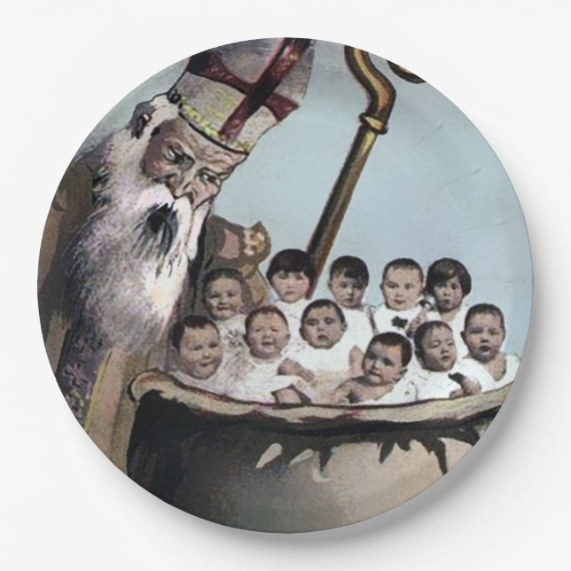 Weihnachten Pappteller (Vorderseite)