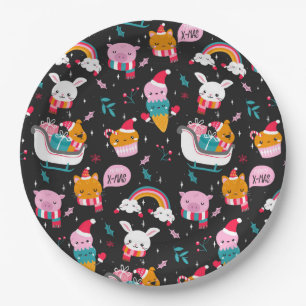 Weihnachten Pappteller