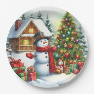 Weihnachten Pappteller