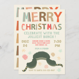 Weihnachten Party Urlaub Eddie's Hat Holiday Party Einladung