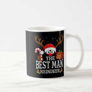 Weihnachten passend zum Mann Rentier Familie  Kaffeetasse