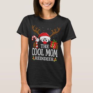 Weihnachten passend zur coolen Mutter Rentier Fami T-Shirt