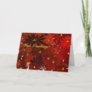 Weihnachten Peace - Poinsettia