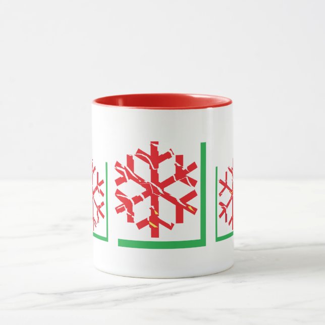 Weihnachten personalisieren Sie die Tasse für Ihre (Zentrum)