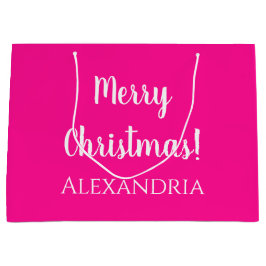 Weihnachten Personalisiert Frohe Weihnachten Heiße Große Geschenktüte