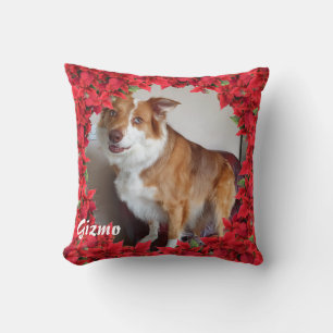 Weihnachten Personalisiert Name des Tieres/ Foto Kissen
