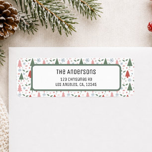 Weihnachten Personalisierte Rücksendeadresse