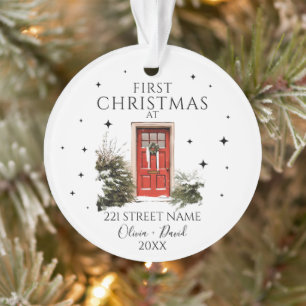 Weihnachten Personalisiertes Neues Zuhause Ornament